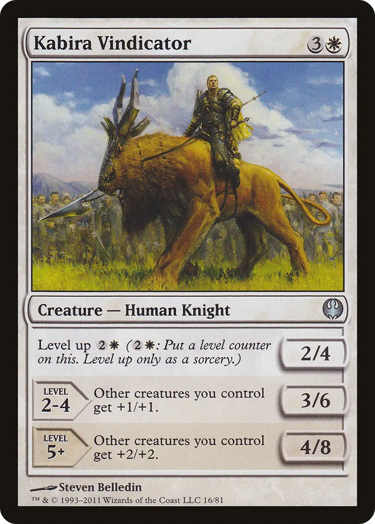 Kabira Vindicator from Duel Decks: Knights vs. Dragons - Magic: The Gathering