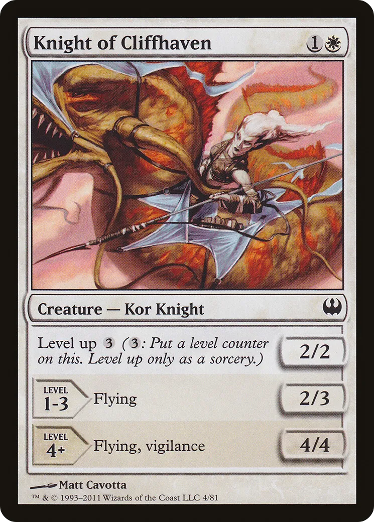 Knight of Cliffhaven — Duel Decks: Knights vs. Dragons — Magic: The Gathering