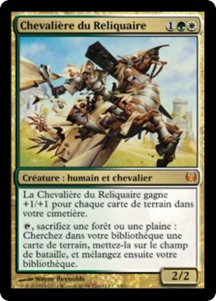 Chevalière du Reliquaire — Duel Decks: Knights vs. Dragons — Magic: The Gathering
