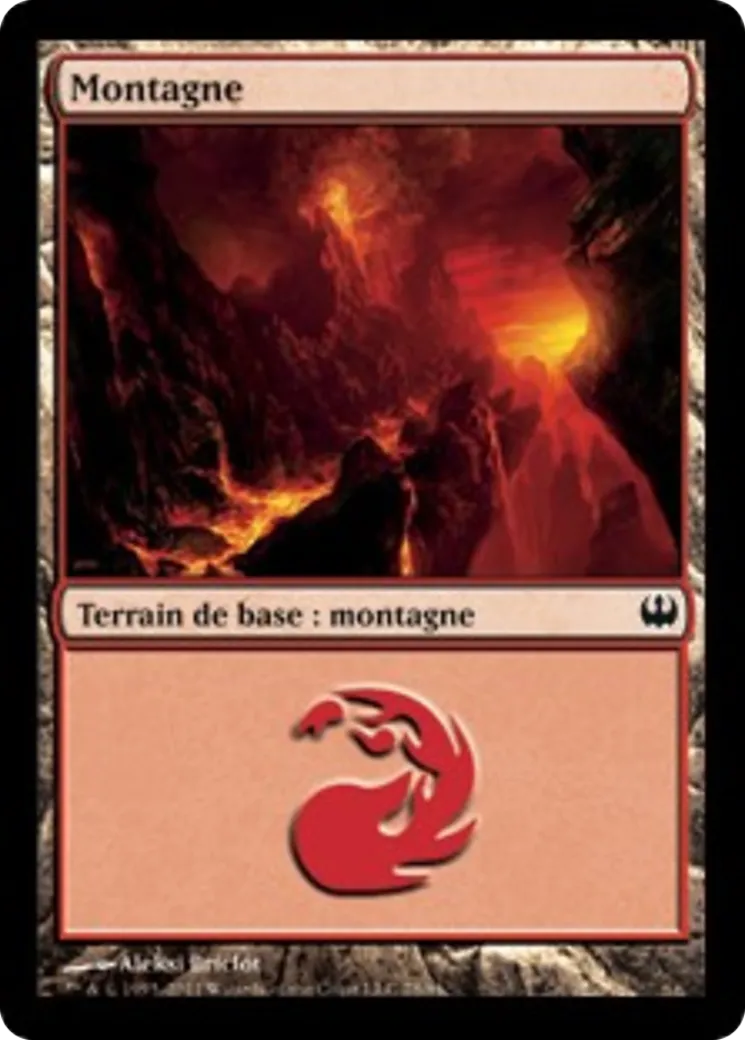 Montagne — Duel Decks: Knights vs. Dragons — Magic: The Gathering