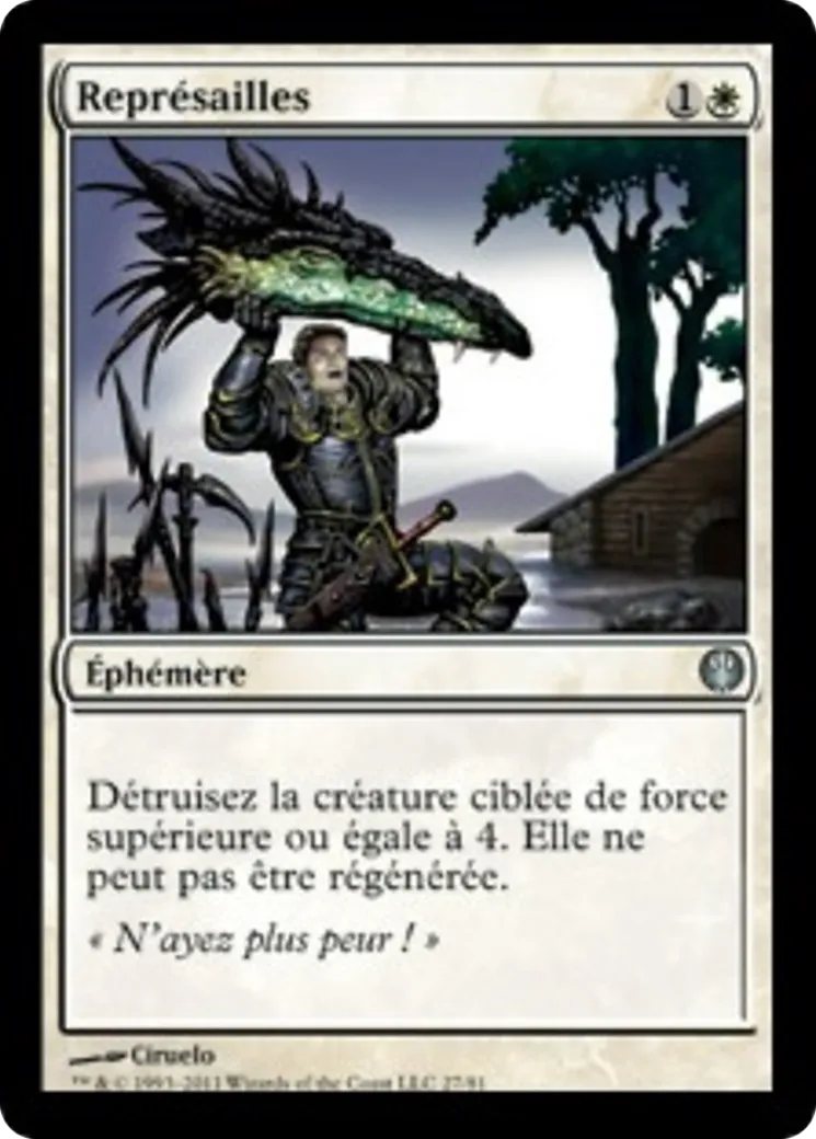 Représailles from Duel Decks: Knights vs. Dragons - Magic: The Gathering