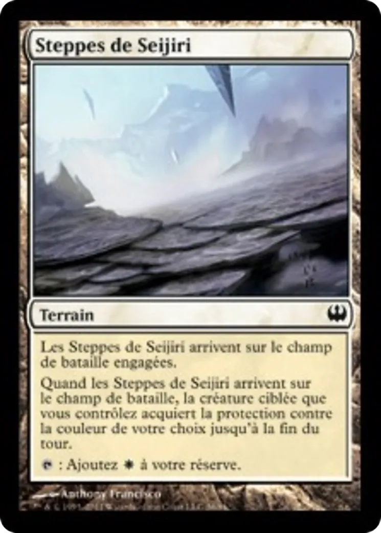 Steppes de Seijiri — Duel Decks: Knights vs. Dragons — Magic: The Gathering