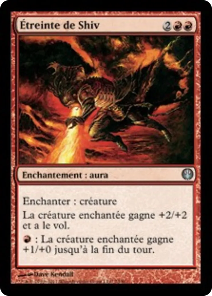 Étreinte de Shiv from Duel Decks: Knights vs. Dragons - Magic: The Gathering