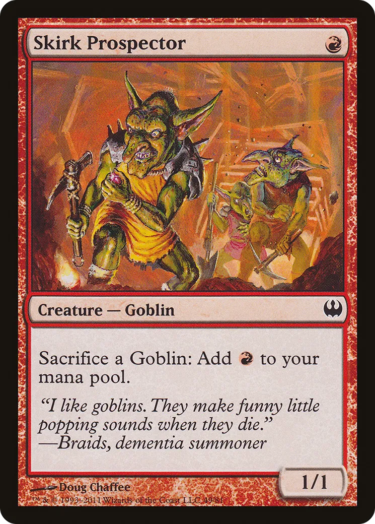Skirk Prospector — Duel Decks: Knights vs. Dragons — Magic: The Gathering