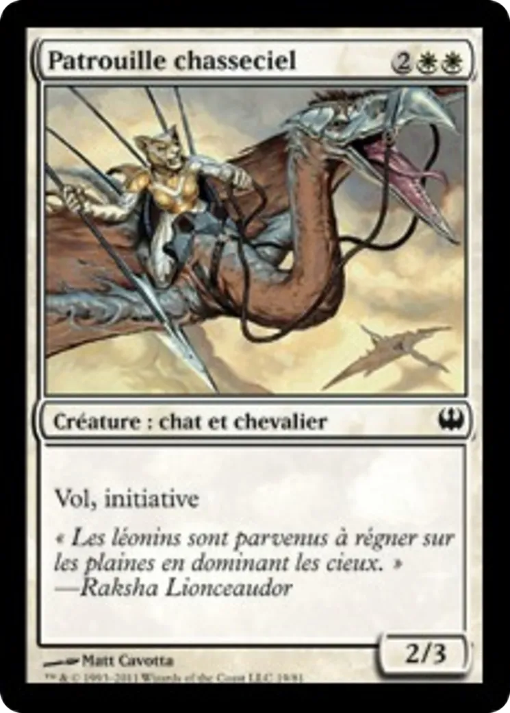 Patrouille chasseciel — Duel Decks: Knights vs. Dragons — Magic: The Gathering