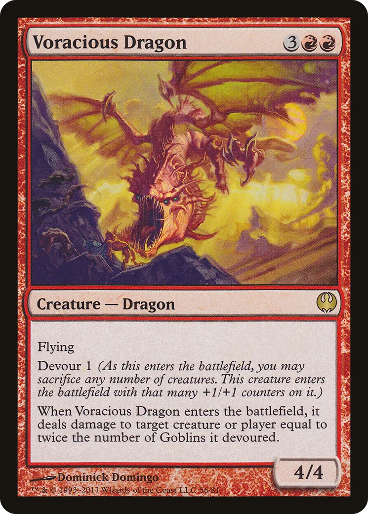 Voracious Dragon — Duel Decks: Knights vs. Dragons — Magic: The Gathering