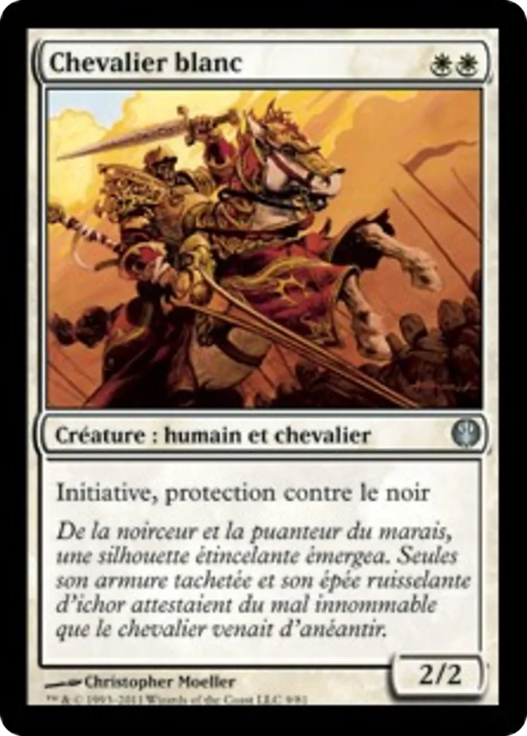 Chevalier blanc — Duel Decks: Knights vs. Dragons — Magic: The Gathering