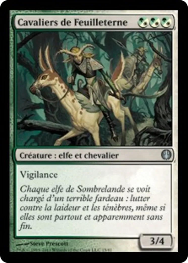 Cavaliers de Feuilleterne from Duel Decks: Knights vs. Dragons - Magic: The Gathering