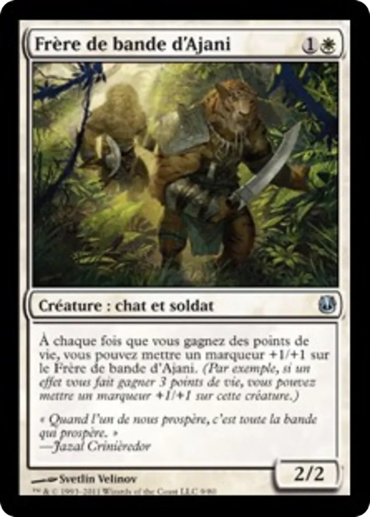 Frère de bande d'Ajani from Duel Decks: Ajani vs. Nicol Bolas - Magic: The Gathering