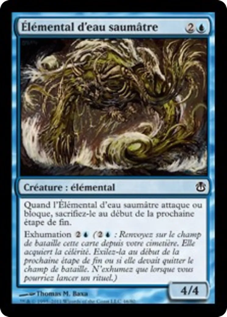 Élémental d'eau saumâtre — Duel Decks: Ajani vs. Nicol Bolas — Magic: The Gathering