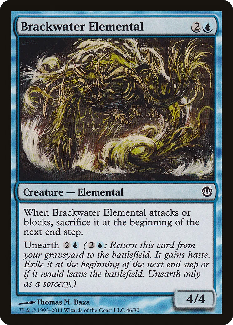 Brackwater Elemental from Duel Decks: Ajani vs. Nicol Bolas - Magic: The Gathering