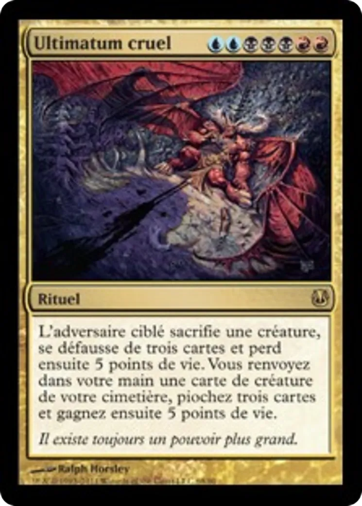 Ultimatum cruel — Duel Decks: Ajani vs. Nicol Bolas — Magic: The Gathering