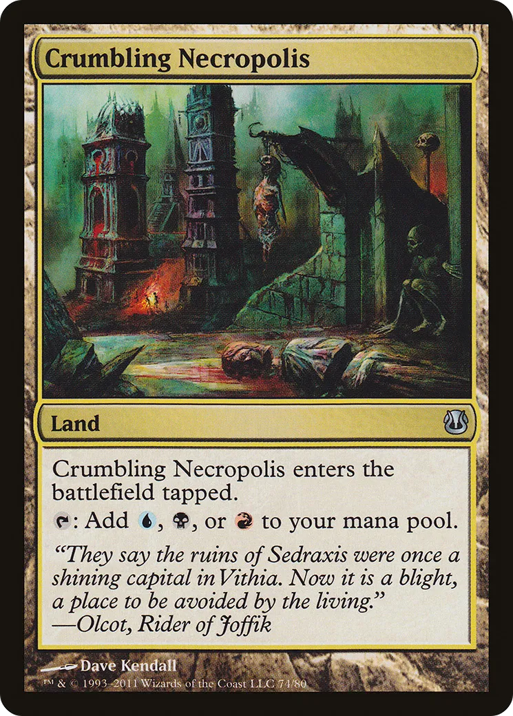 Nécropole croulante — Duel Decks: Ajani vs. Nicol Bolas — Magic: The Gathering