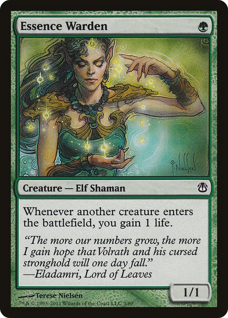 Essence Warden — Duel Decks: Ajani vs. Nicol Bolas — Magic: The Gathering