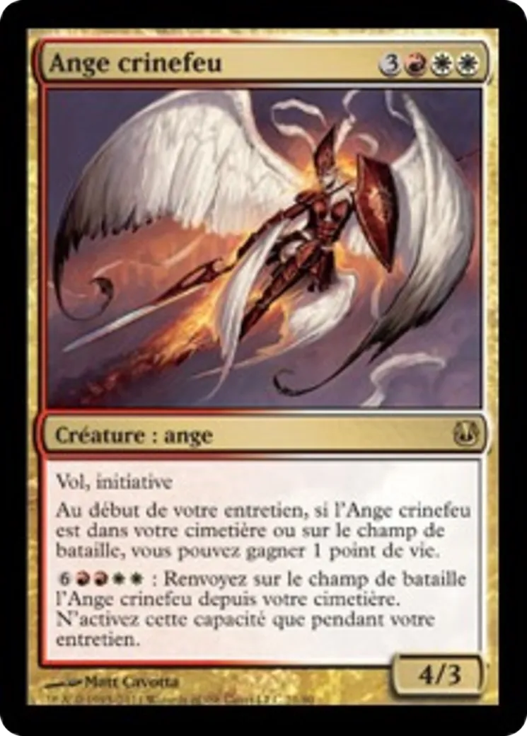 Ange crinefeu — Duel Decks: Ajani vs. Nicol Bolas — Magic: The Gathering
