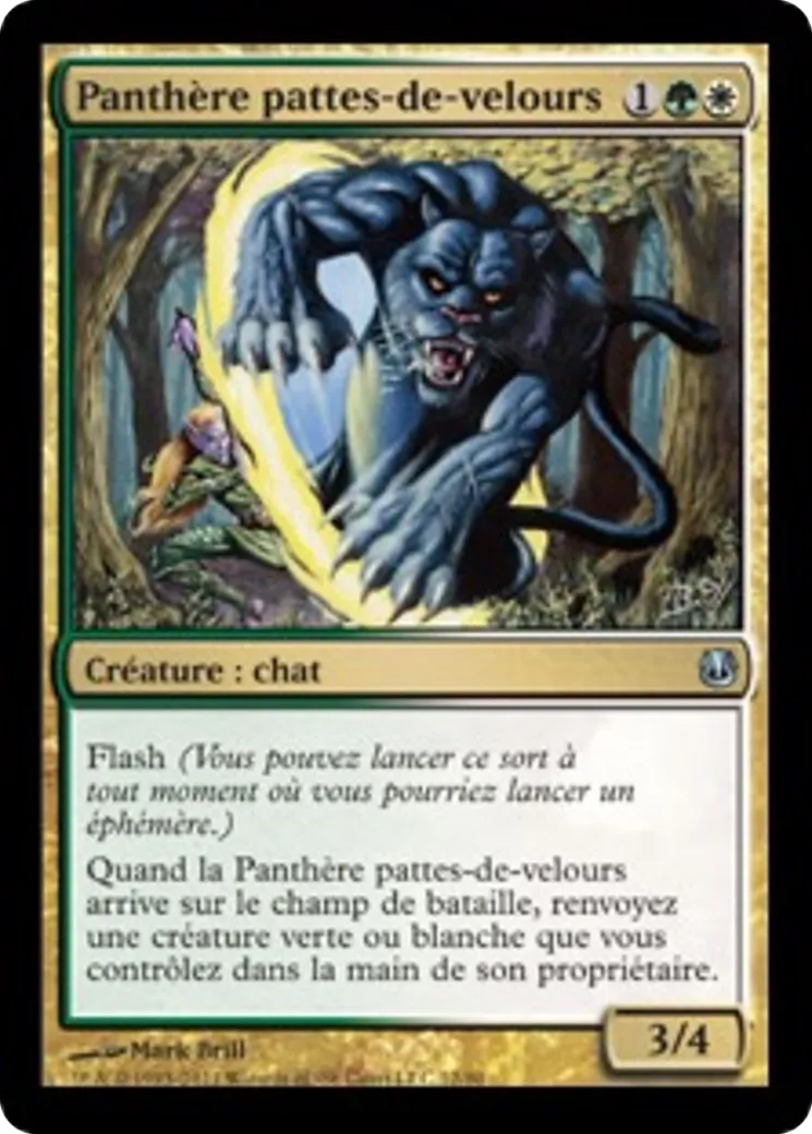 Panthère pattes-de-velours — Duel Decks: Ajani vs. Nicol Bolas — Magic: The Gathering