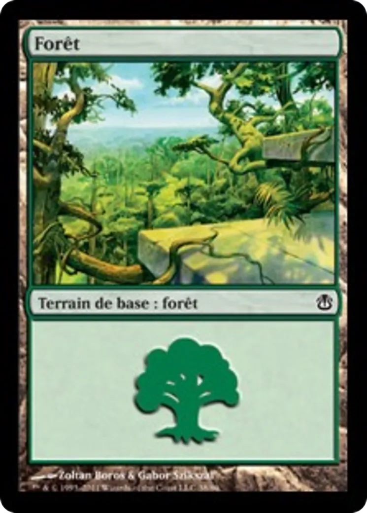 Forêt — Duel Decks: Ajani vs. Nicol Bolas — Magic: The Gathering
