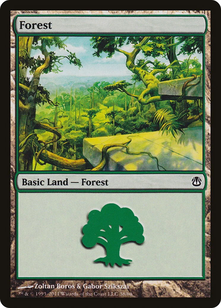 Forêt — Duel Decks: Ajani vs. Nicol Bolas — Magic: The Gathering