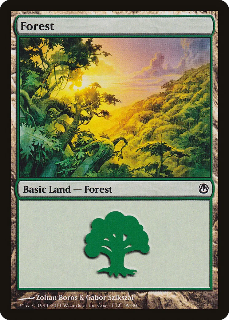 Forêt — Duel Decks: Ajani vs. Nicol Bolas — Magic: The Gathering