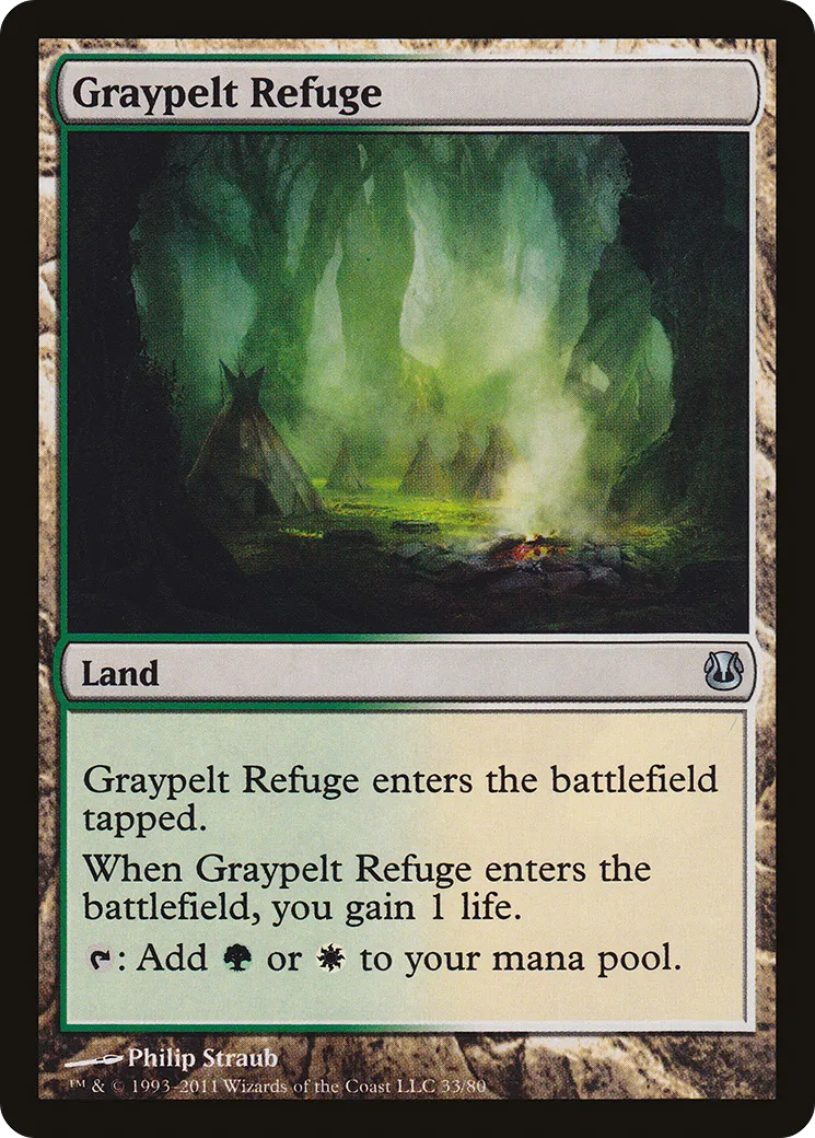 Graypelt Refuge — Duel Decks: Ajani vs. Nicol Bolas — Magic: The Gathering