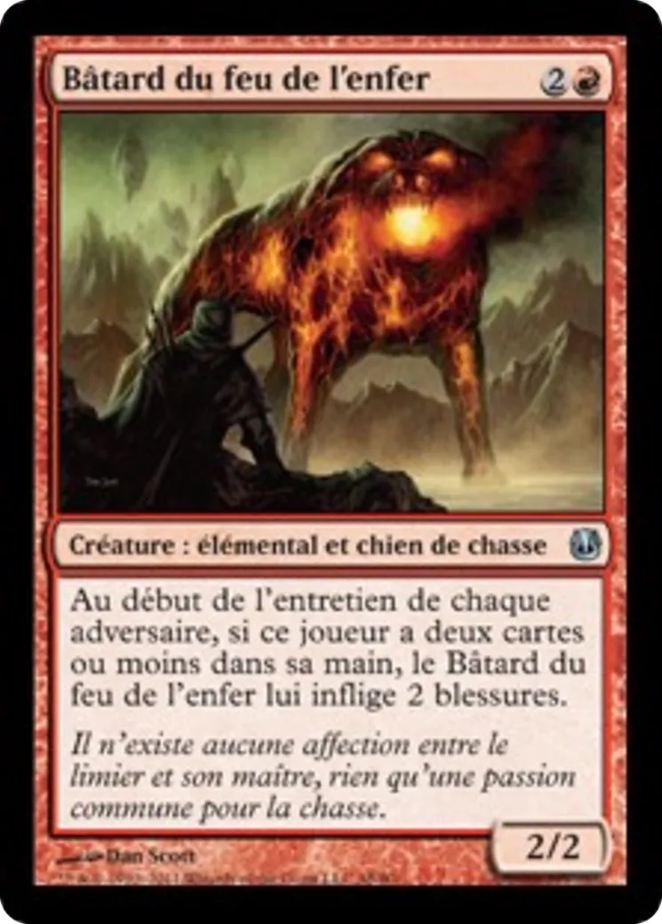 Bâtard du feu de l'enfer — Duel Decks: Ajani vs. Nicol Bolas — Magic: The Gathering