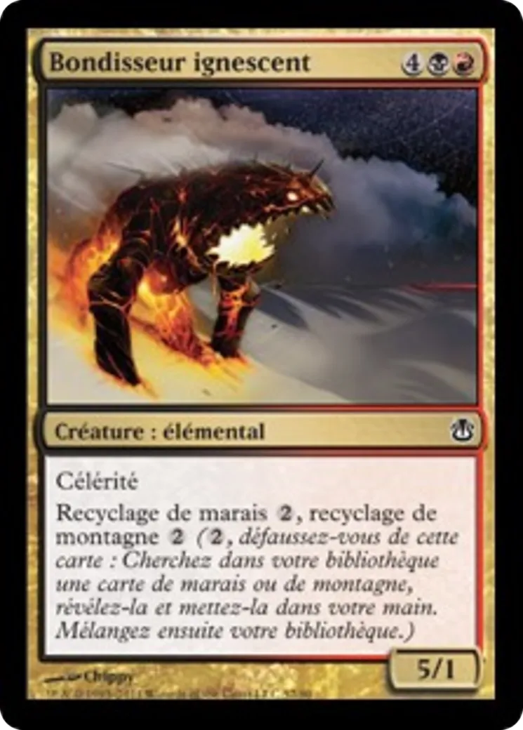 Bondisseur ignescent from Duel Decks: Ajani vs. Nicol Bolas - Magic: The Gathering