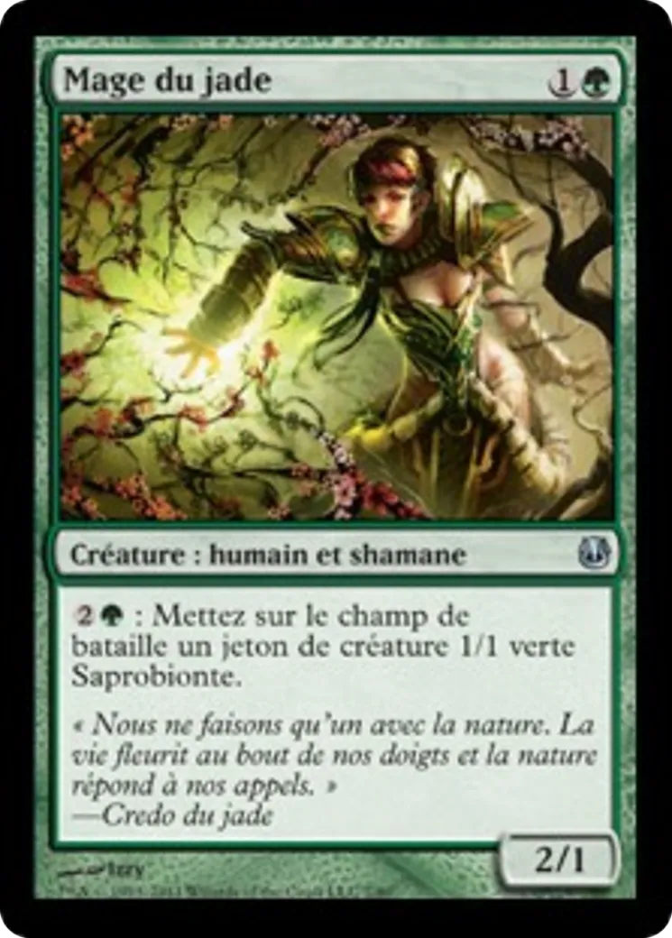 Mage du jade from Duel Decks: Ajani vs. Nicol Bolas - Magic: The Gathering