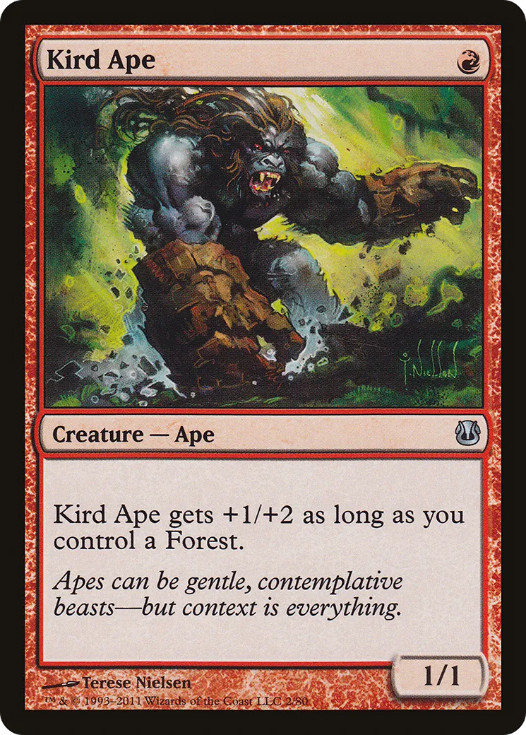Kird Ape from Duel Decks: Ajani vs. Nicol Bolas - Magic: The Gathering