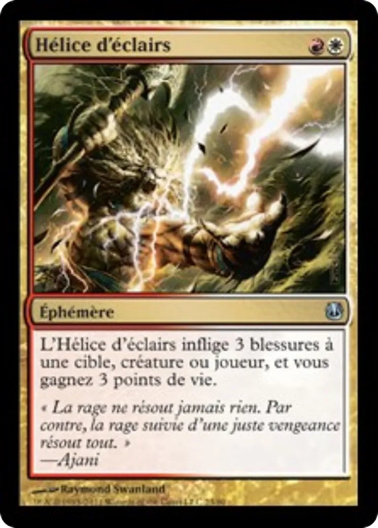Hélice d'éclairs — Duel Decks: Ajani vs. Nicol Bolas — Magic: The Gathering