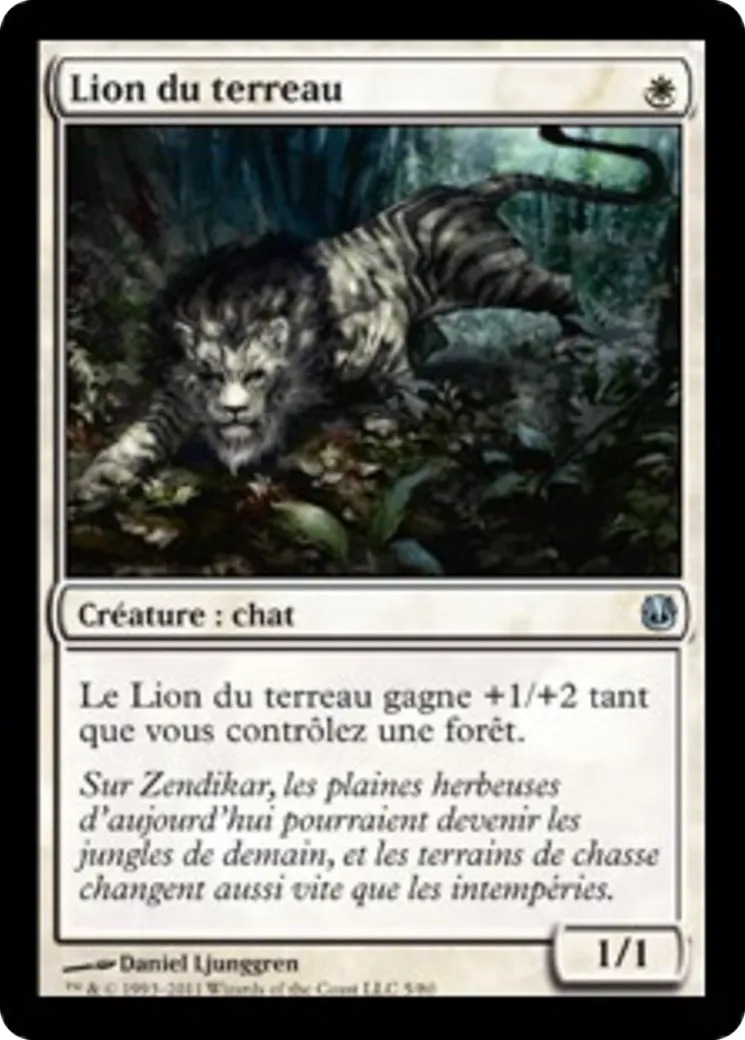 Lion du terreau — Duel Decks: Ajani vs. Nicol Bolas — Magic: The Gathering
