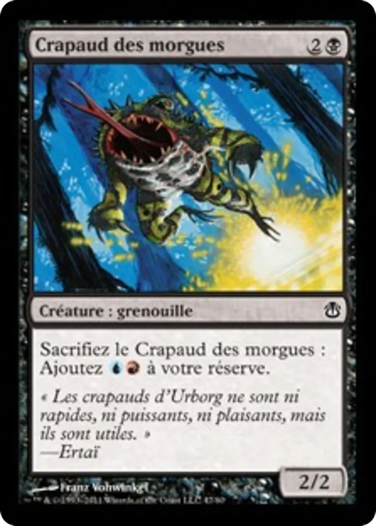 Crapaud des morgues — Duel Decks: Ajani vs. Nicol Bolas — Magic: The Gathering