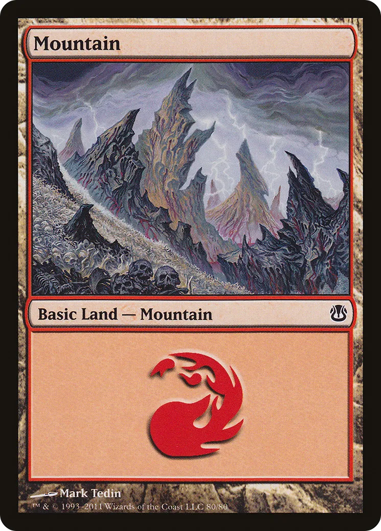 Mountain — Duel Decks: Ajani vs. Nicol Bolas — Magic: The Gathering