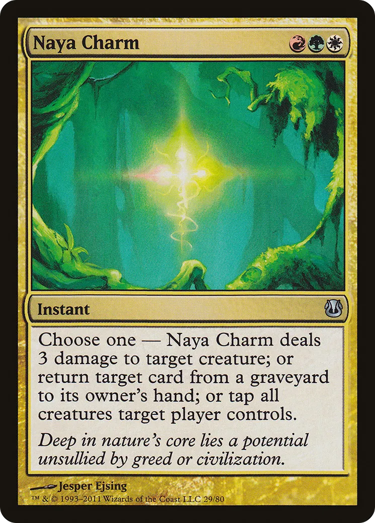 Naya Charm — Duel Decks: Ajani vs. Nicol Bolas — Magic: The Gathering