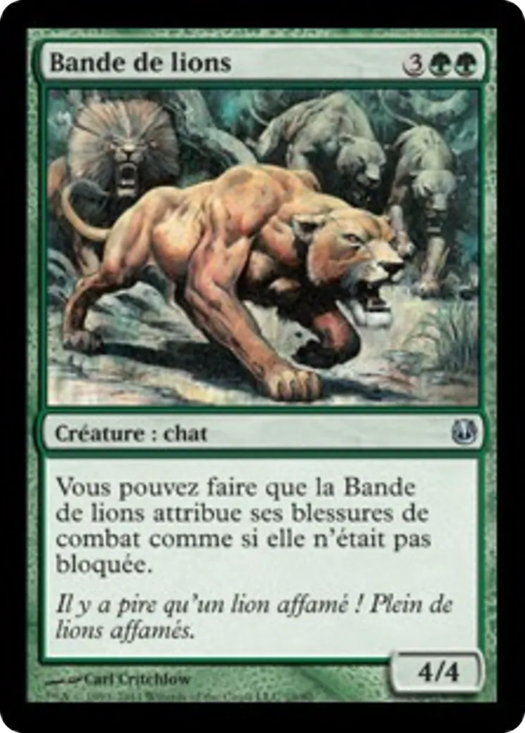 Bande de lions — Duel Decks: Ajani vs. Nicol Bolas — Magic: The Gathering