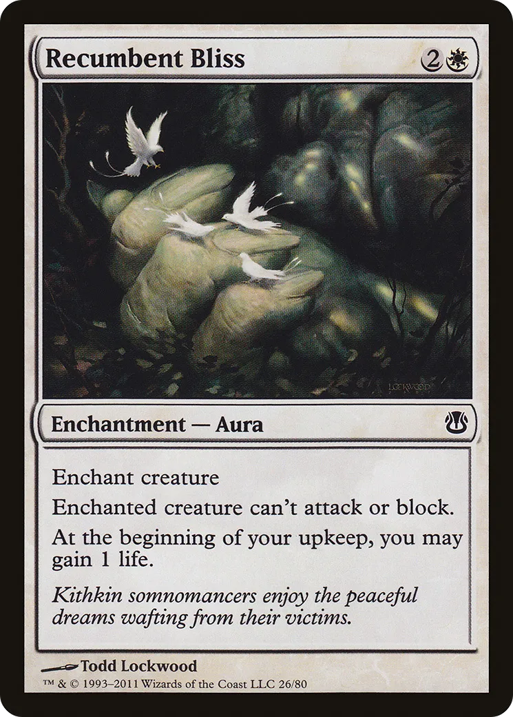 Recumbent Bliss — Duel Decks: Ajani vs. Nicol Bolas — Magic: The Gathering