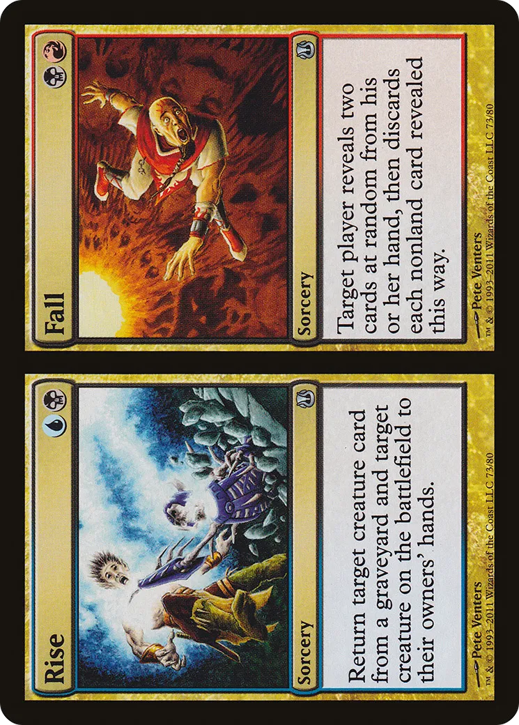 Rise // Fall from Duel Decks: Ajani vs. Nicol Bolas - Magic: The Gathering