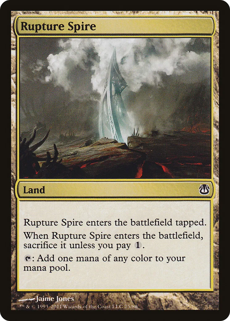 Rupture Spire from Duel Decks: Ajani vs. Nicol Bolas - Magic: The Gathering