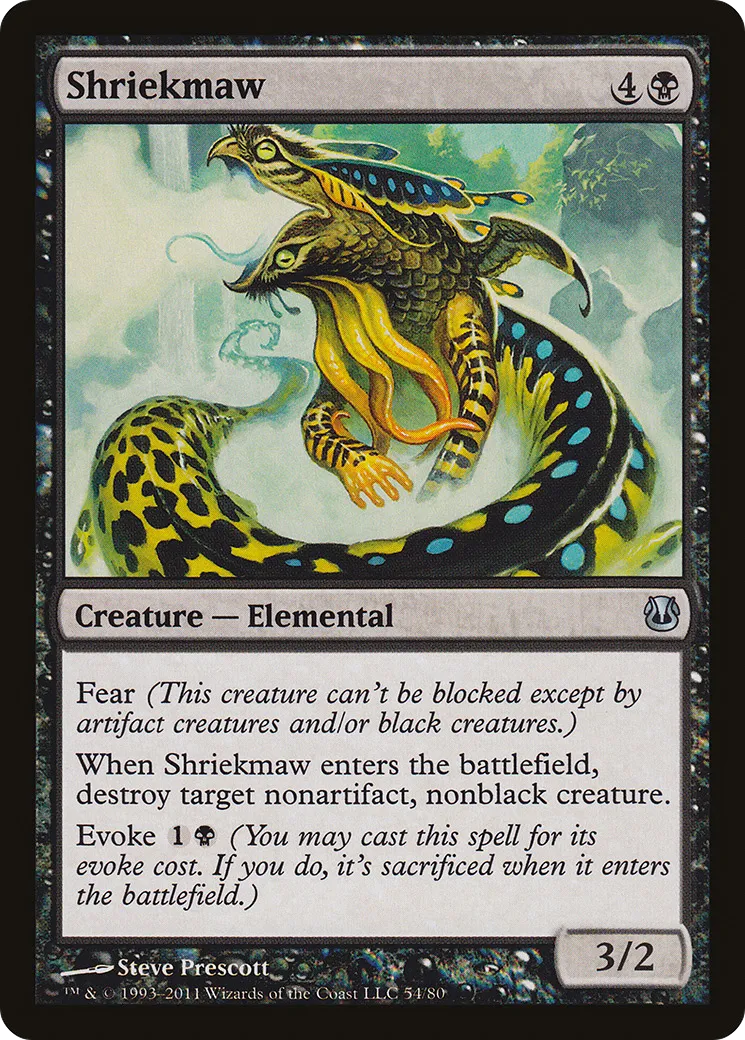 Shriekmaw — Duel Decks: Ajani vs. Nicol Bolas — Magic: The Gathering