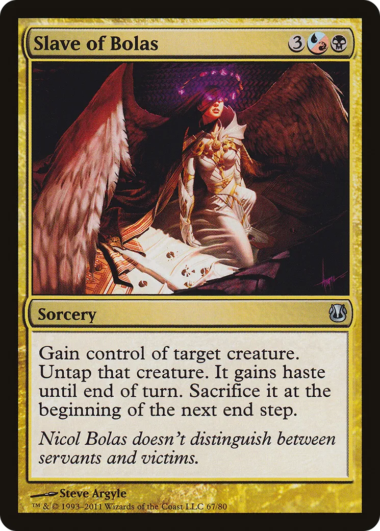 Slave of Bolas — Duel Decks: Ajani vs. Nicol Bolas — Magic: The Gathering