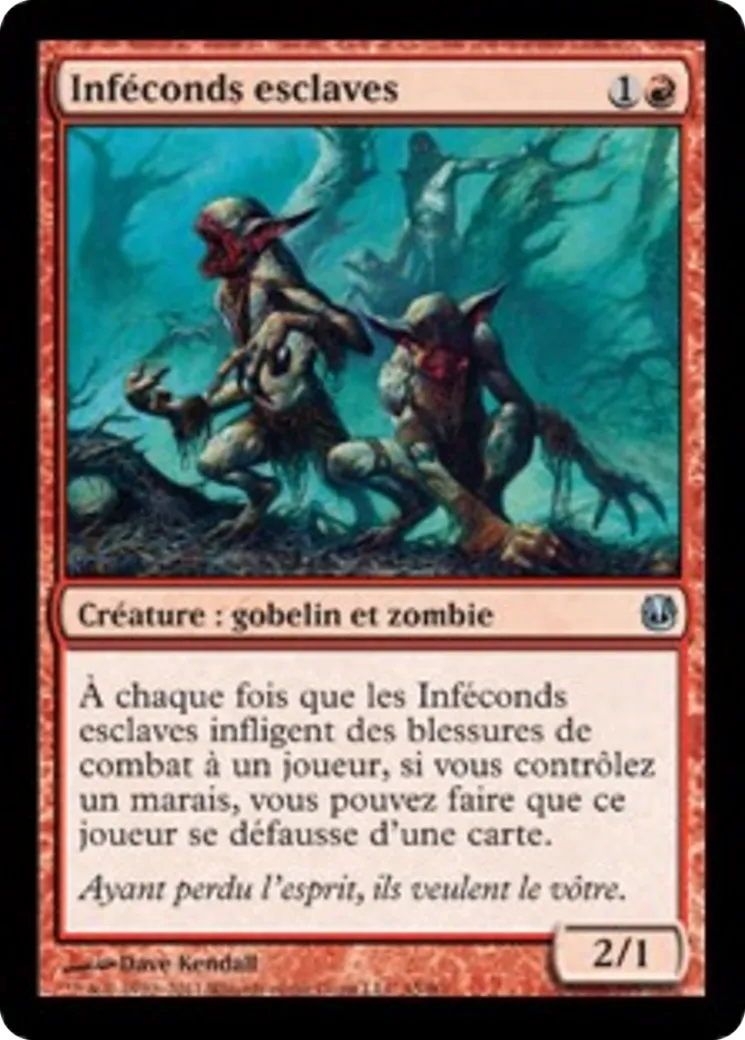 Inféconds esclaves from Duel Decks: Ajani vs. Nicol Bolas - Magic: The Gathering