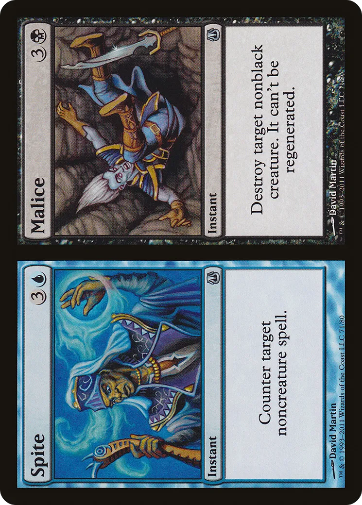 Spite // Malice — Duel Decks: Ajani vs. Nicol Bolas — Magic: The Gathering
