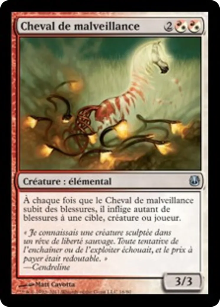 Cheval de malveillance from Duel Decks: Ajani vs. Nicol Bolas - Magic: The Gathering