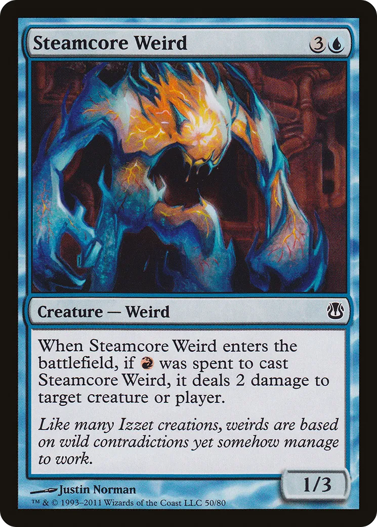 Steamcore Weird from Duel Decks: Ajani vs. Nicol Bolas - Magic: The Gathering