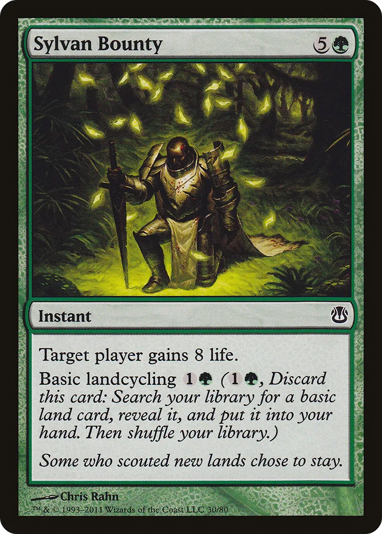 Sylvan Bounty — Duel Decks: Ajani vs. Nicol Bolas — Magic: The Gathering