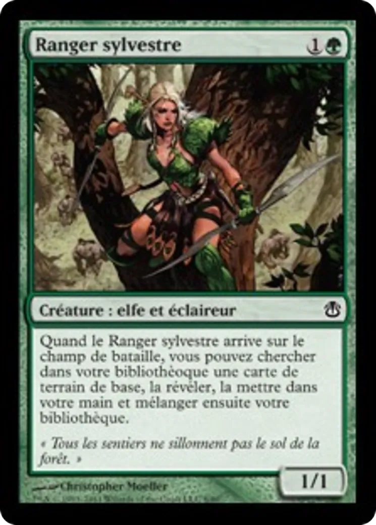 Ranger sylvestre — Duel Decks: Ajani vs. Nicol Bolas — Magic: The Gathering