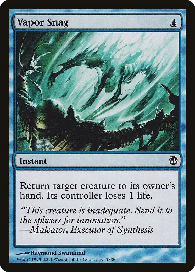 Vapor Snag — Duel Decks: Ajani vs. Nicol Bolas — Magic: The Gathering