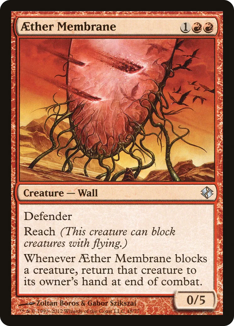 Membrane d'Aether — Duel Decks: Venser vs. Koth — Magic: The Gathering