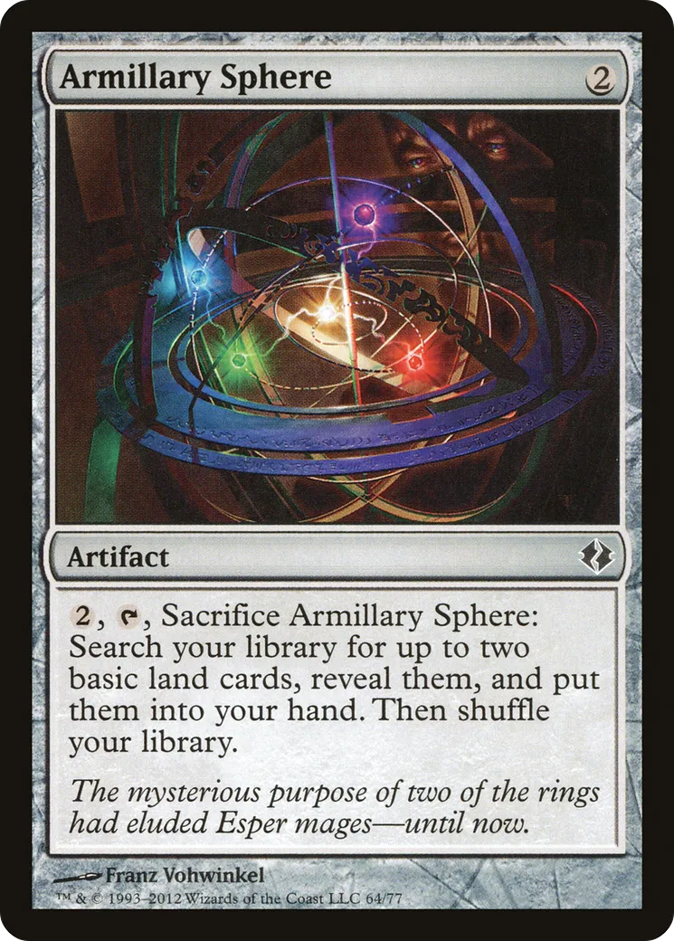 Sphère armillaire — Duel Decks: Venser vs. Koth — Magic: The Gathering