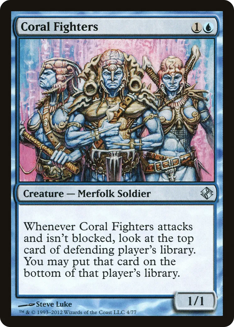 Guerriers du corail — Duel Decks: Venser vs. Koth — Magic: The Gathering