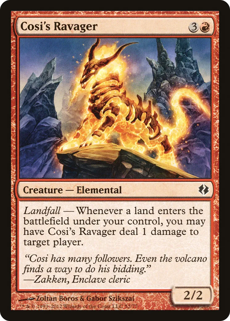 Dévastateur de Cosi — Duel Decks: Venser vs. Koth — Magic: The Gathering